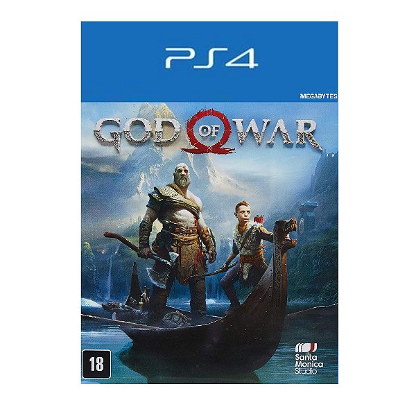 God Of War 4 - PS4 - (2018) Mídia Digital