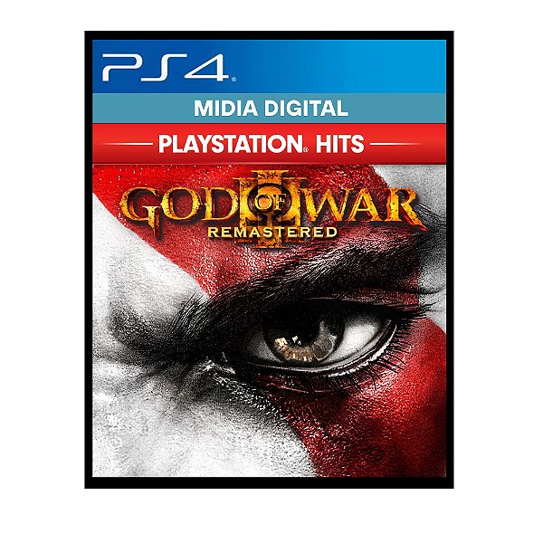 God of war 3 Remastered - Ps4 - Mídia Digital