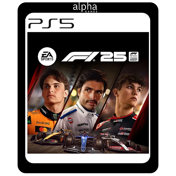 F1 25 PS5 Mídia Digital