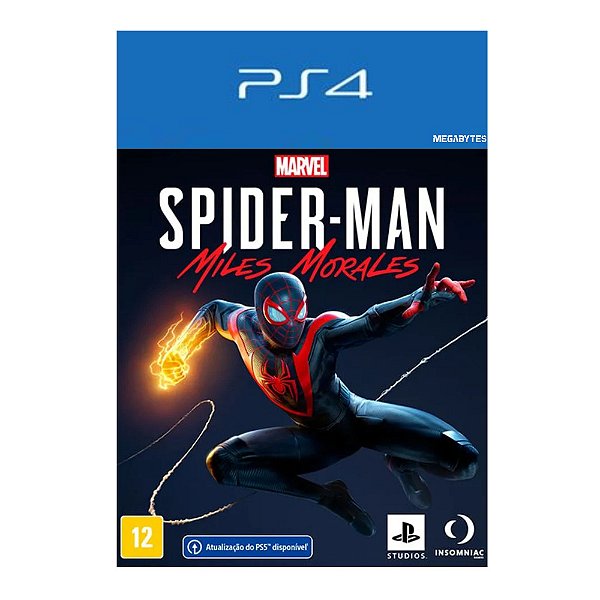 Marvel Spider Man Miles Morales Ps4 Mídia Digital
