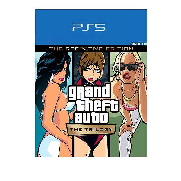 Grand Theft Auto: The Trilogy The Definitive Edition PS5 Mídia Digital