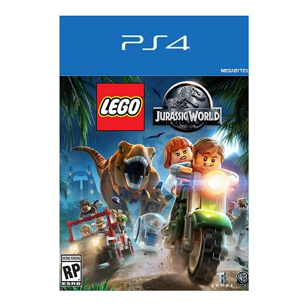 LEGO Jurassic World O Mundo Dos Dinossauros PS4 Mídia Digital