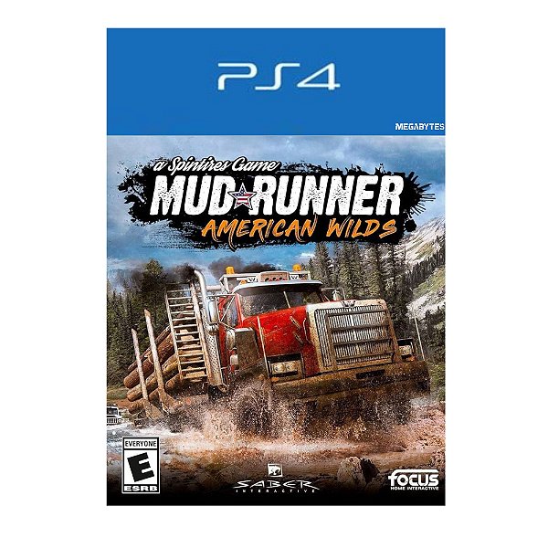 MudRunner American Wilds Edition PS4 Mídia Digital