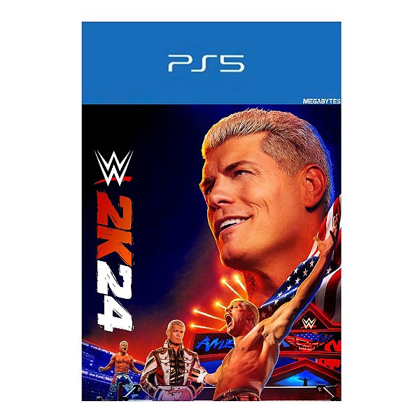 WWE 2K24 ps5 mídia digital