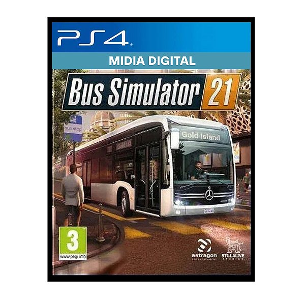 Bus Simulator 21 PS4 Mídia Digital