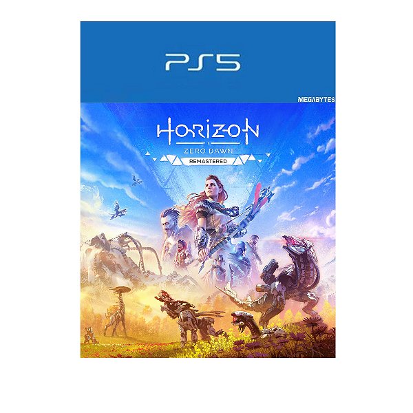 Horizon Zero Dawn PS5 Remastered mídia digital