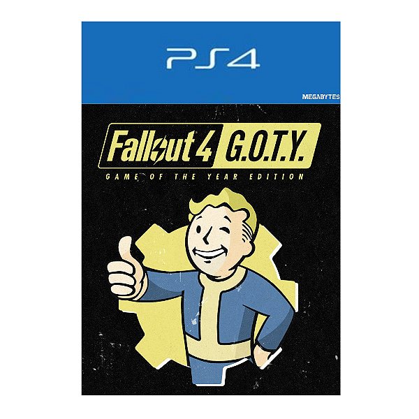 Fallout 4: Game of the Year Edition ps4 midia digital