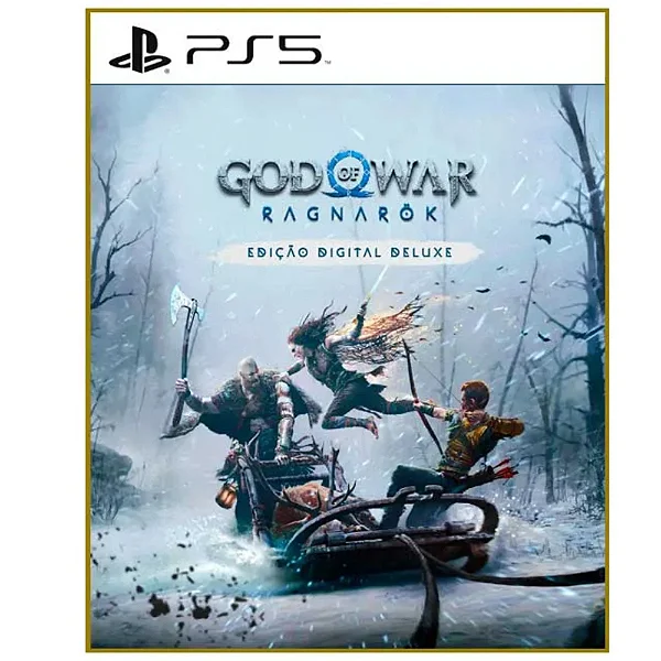 God of War Ragnarök Edição Deluxe PS5 Mídia Digital