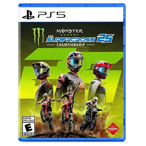 Monster Energy Supercross 25 The Official Video Game PS5 Mídia Digital