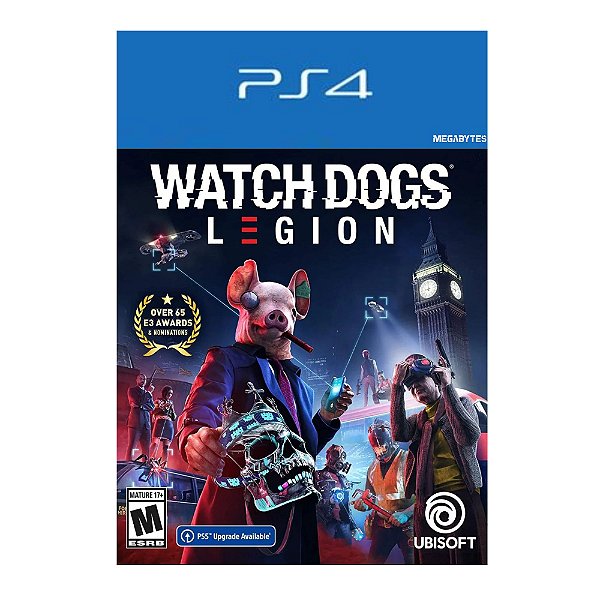 Watch Dogs Legion PS4 Mídia Digital