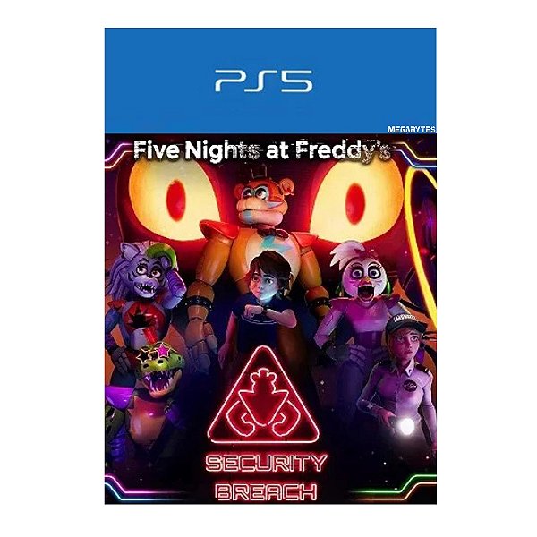Five Nights at Freddy's: Security Breach PS5 Mídia Digital