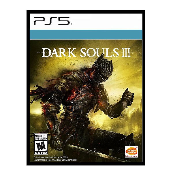 Dark Souls 3 PS5 Mídia Digital