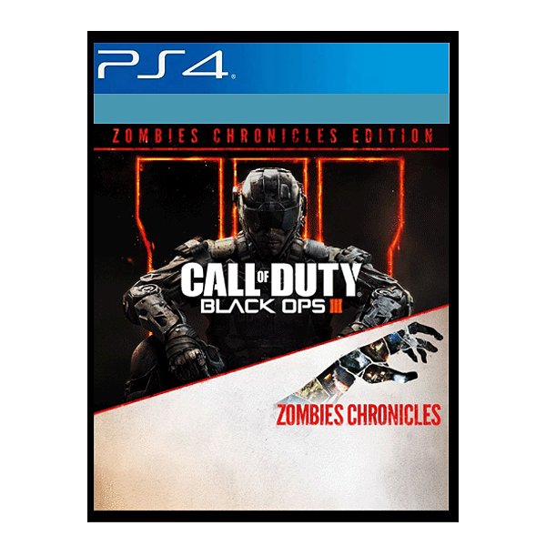 Call of Duty Black Ops 3 Edição Zombies Chronicles Ps4 Mídia Digital