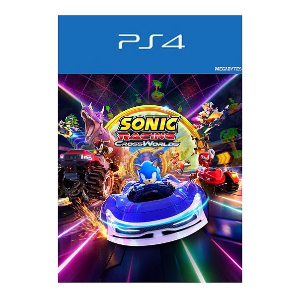 Sonic Racing: CrossWorlds PS4 Mídia Digital