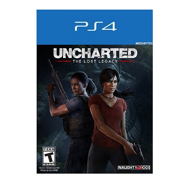 Uncharted The Lost Legacy Ps4 Mídia Digital