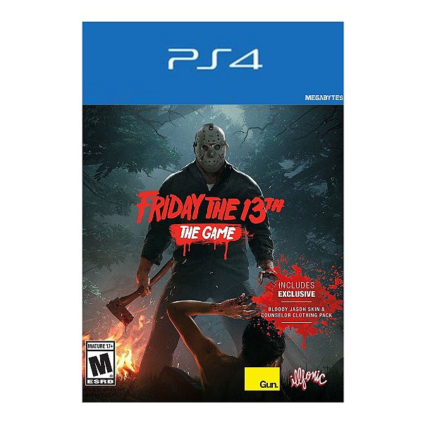 Sexta Feira 13 Friday the 13th The Game Ps4 Mídia Digital