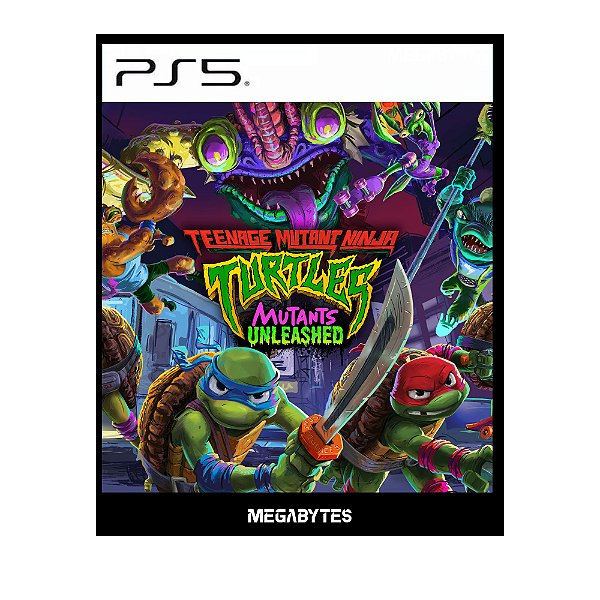 As Tartarugas Ninja: Mutantes à Solta PS5 Mídia Digital