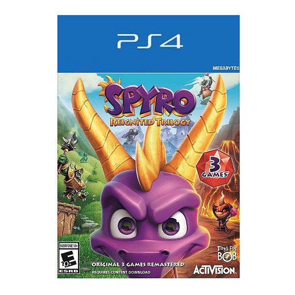 Spyro Reignited Trilogy Ps4 - Mídia Digital