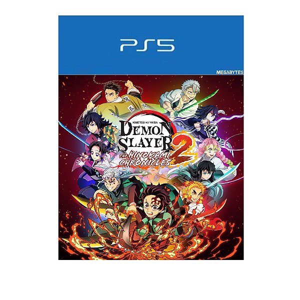 Demon Slayer Kimetsu no Yaiba The Hinokami Chronicles 2 PS5 Mídia Digital