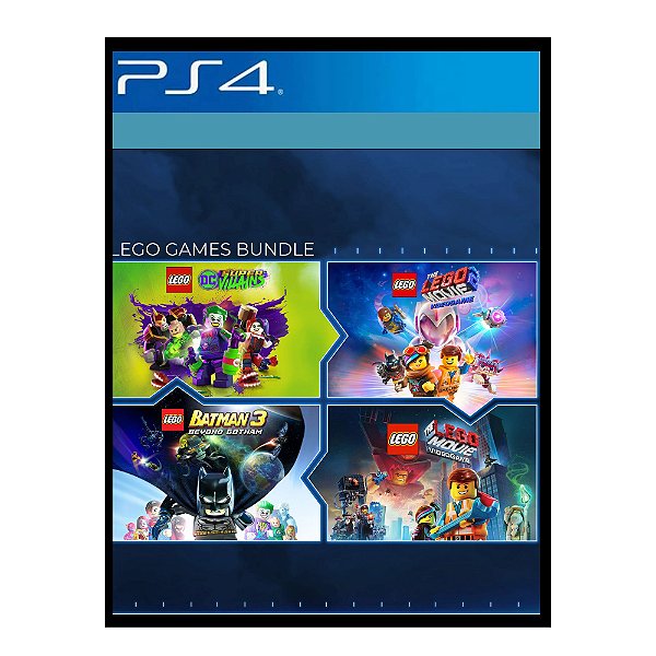 Conjunto de Jogos LEGO PS4 Mídia Digital