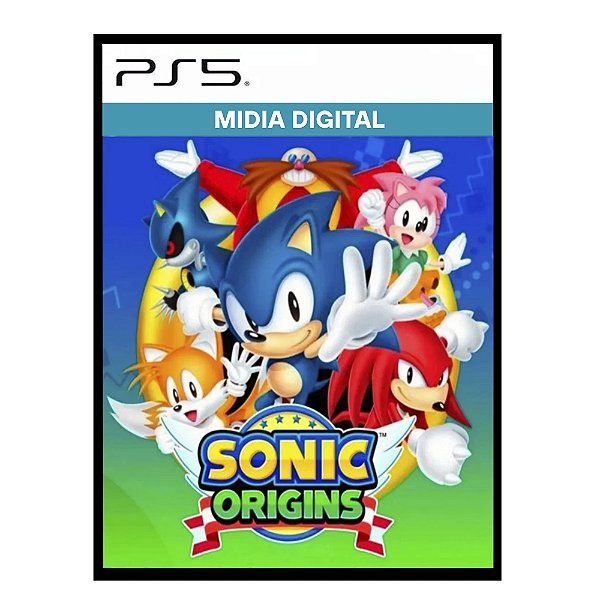 Sonic Origins PS5 Mídia Digital