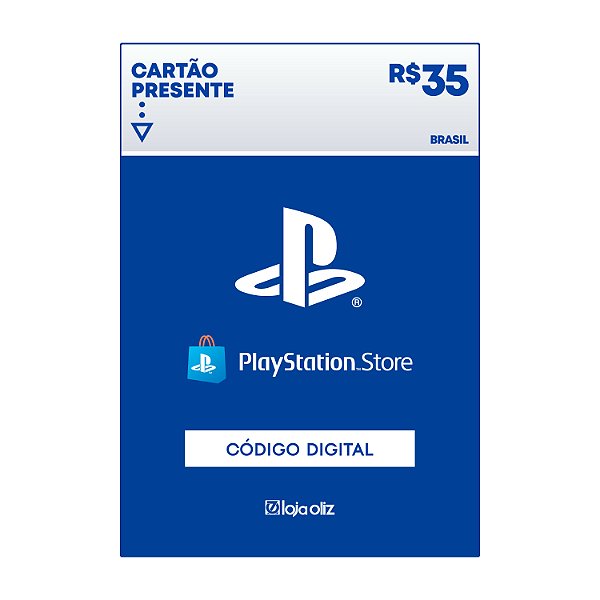 PlayStation Store – Cartão Presente Digital [Exclusivo Brasil]