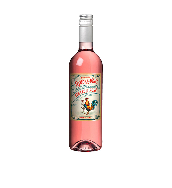 Vinho Rosé francês Rendez-Vous - 750ml
