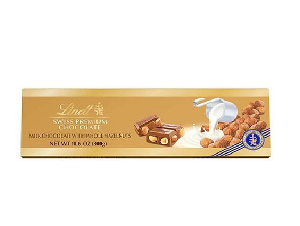 Chocolate Lindt Swiss Premium Avelã