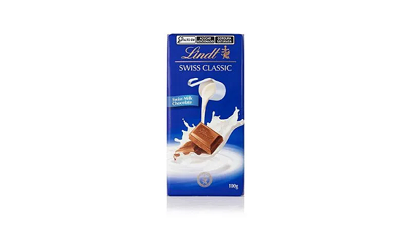 Chocolate Lindt swiss Classic Ao leite