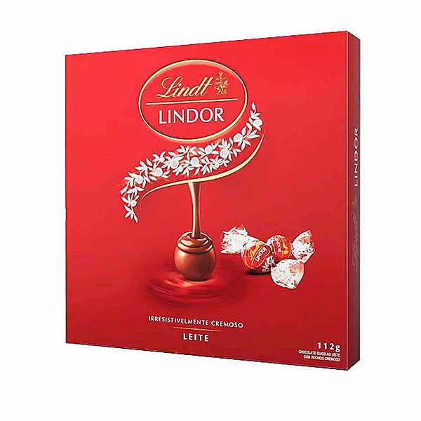 Caixa de trufas Lindt Lindor