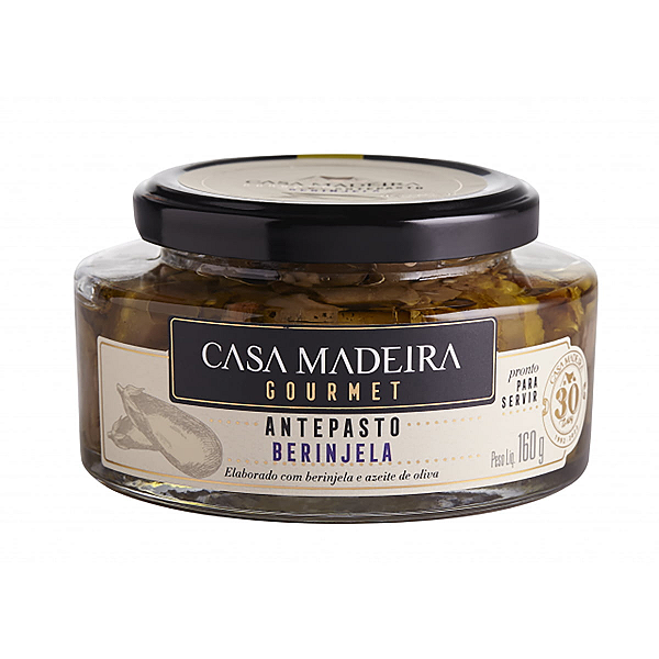 Antepasto de Berinjela Casa Madeira