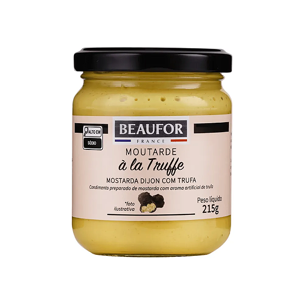 Mostarda de Dijon com Trufas Beaufor