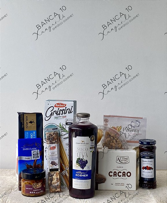 Cesta Verona - Suco de uva