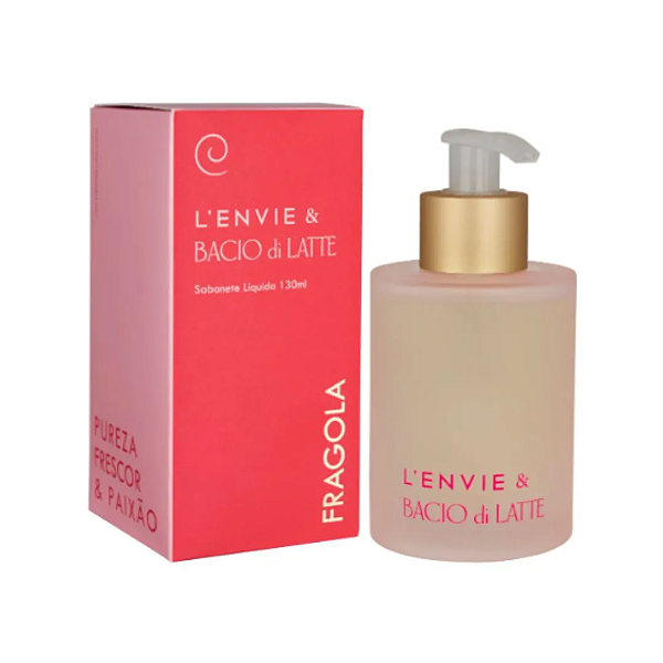 Sabonete líquido Fragola LENVIE & BACIO di LATTE - 130ml