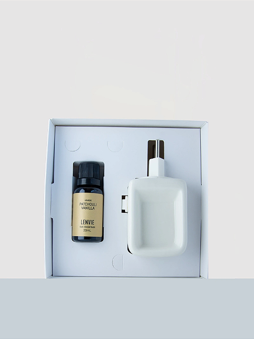 Óleo concentrado + aromatizador elétrico Patchouli Vanilla LENVIE -