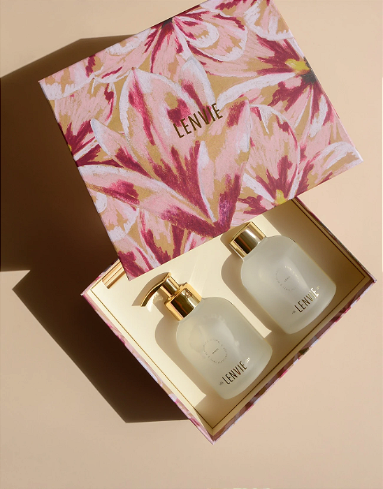 Kit difusor de perfume e sabonete líquido Magnólia Pacífica LENVIE