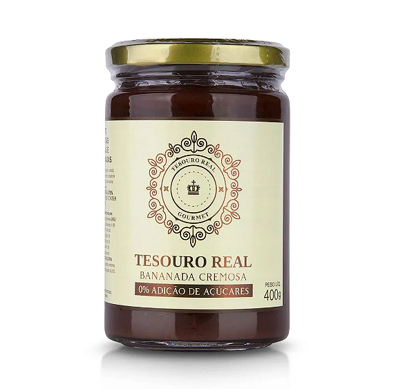 Bananada Cremosa  Zero açúcar Tesouro Real