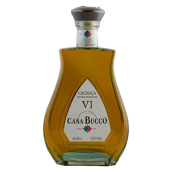 Cachaça Extra Premium VI Casa Bucco - 700ml