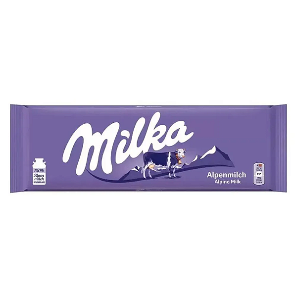 Chocolate Milka Alpenmilch Ao leite - 270g