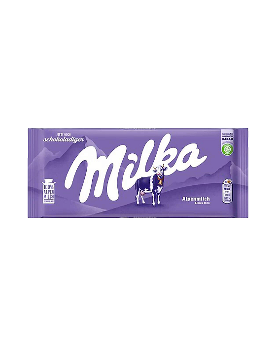 Chocolate Milka Alpenmilch Ao leite - 100g