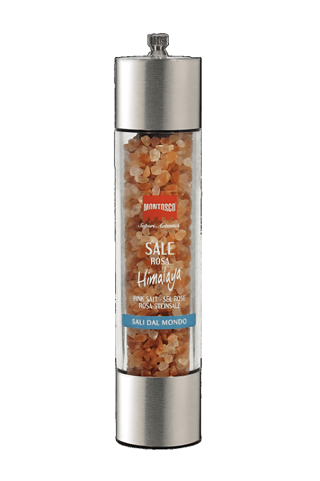 Sal Rosa do Himalaia Montosco com Moedor de Cerâmica - 270g