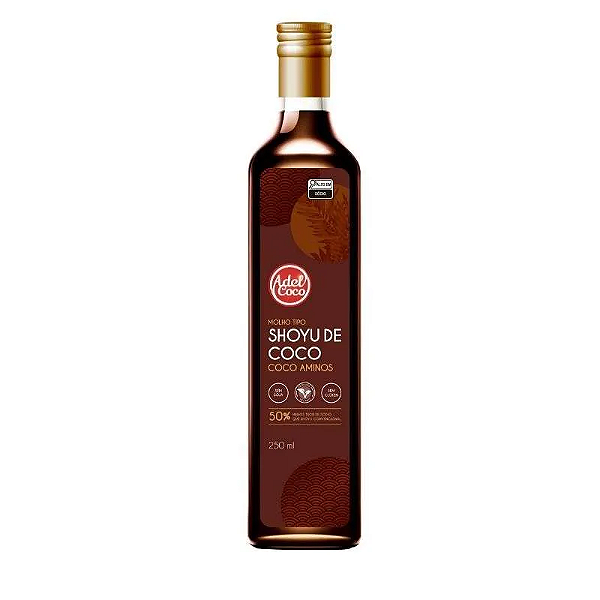Molho Shoyu de Coco adel - 250ml