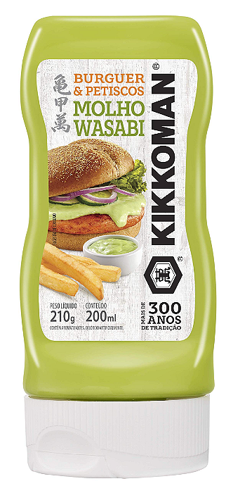 Molho Wasabi Kikkoman - 200ml