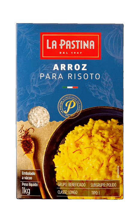 Arroz para Risoto La Pastina - 1Kg