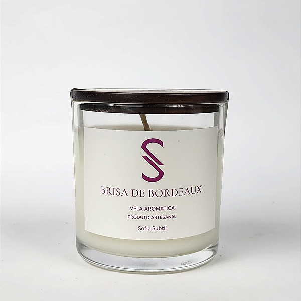 Vela Aromática 170g - Brisa de Bordeaux