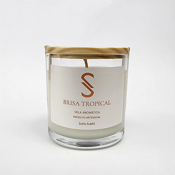 Vela Aromática 170g- Brisa Tropical