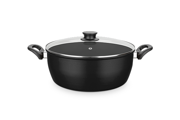 CALDEIRÃO PRETO ANTIADERENTE GULÊ 28CM