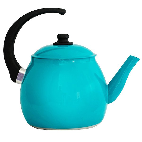 CHALEIRA ALUMINIO 2,7 LITROS AZUL TURQUESA GULÊ GU217