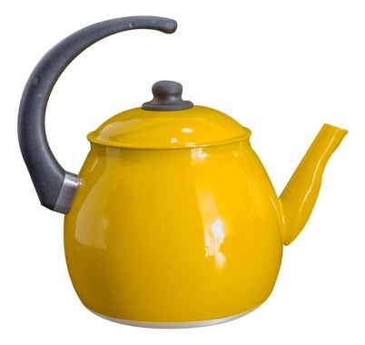 CHALEIRA AMARELA LINHA RETRÔ 2,7L GULÊ ALUMINIO