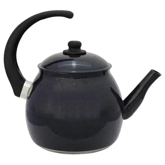 CHALEIRA PRETA 2,7L LINHA RETRÔ GULÊ ALUMINIO